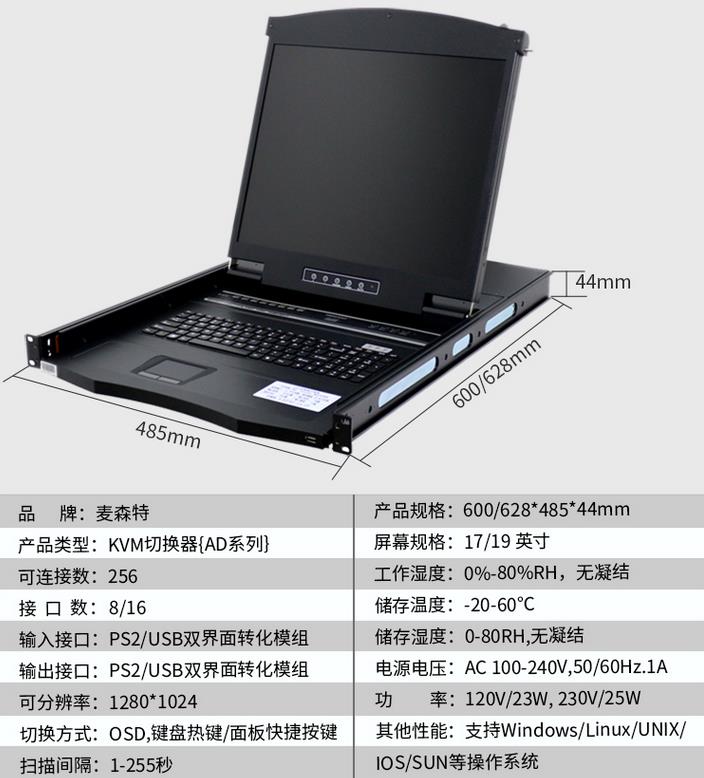 PS2/USB雙界面轉換模組AD5708、AD5716、AD5908、AD5916對比評測